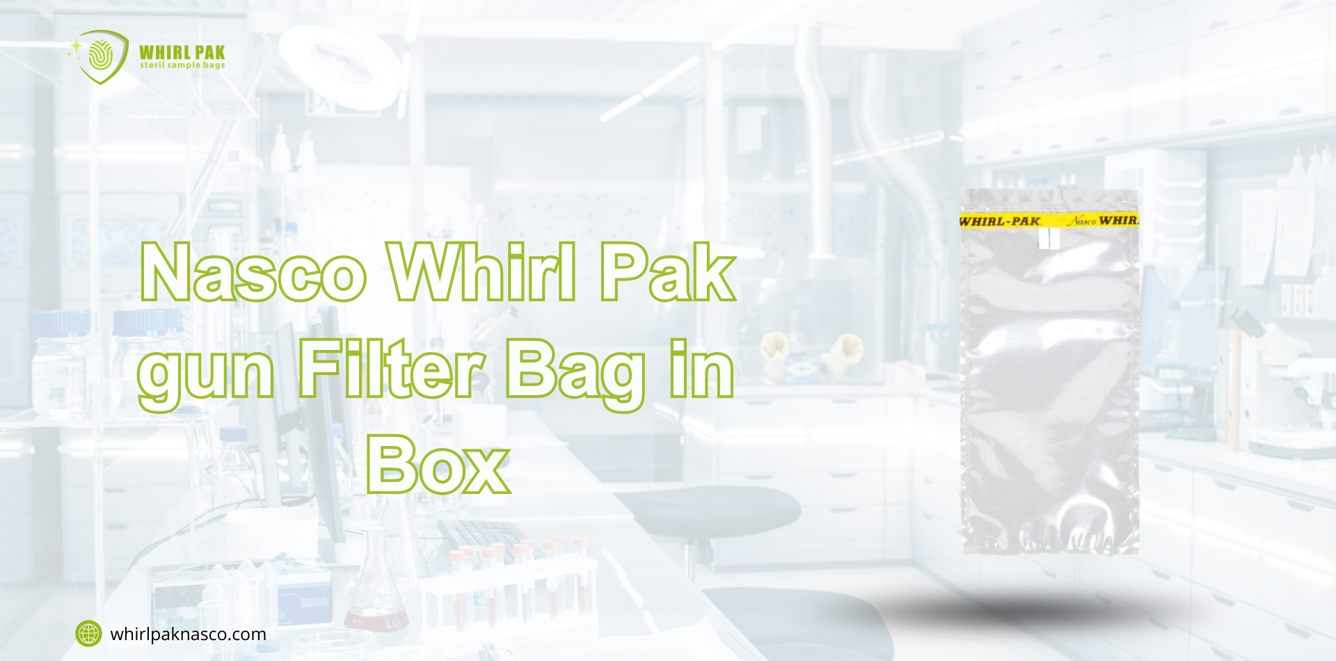 Nasco Whirl Pak Gun Filter Bag in Box